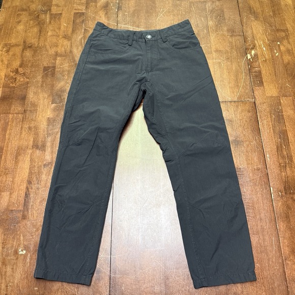 Vuori Pants 28x25 (Tag 30") Black Cascade Tech Chino‎ Cropped Chino Performance - Picture 1 of 9